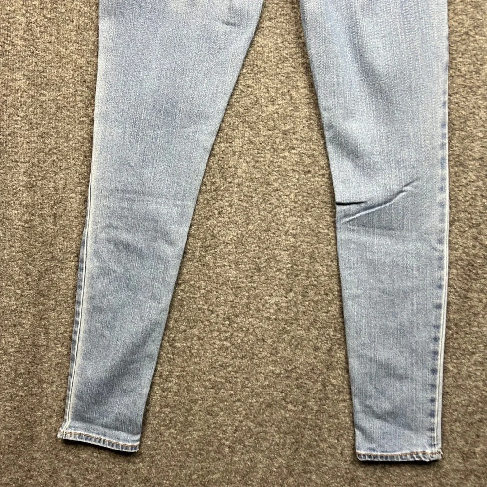 American Eagle Jeggings Womens 0 Light Blue Super Stretch Denim Skinny Jeans